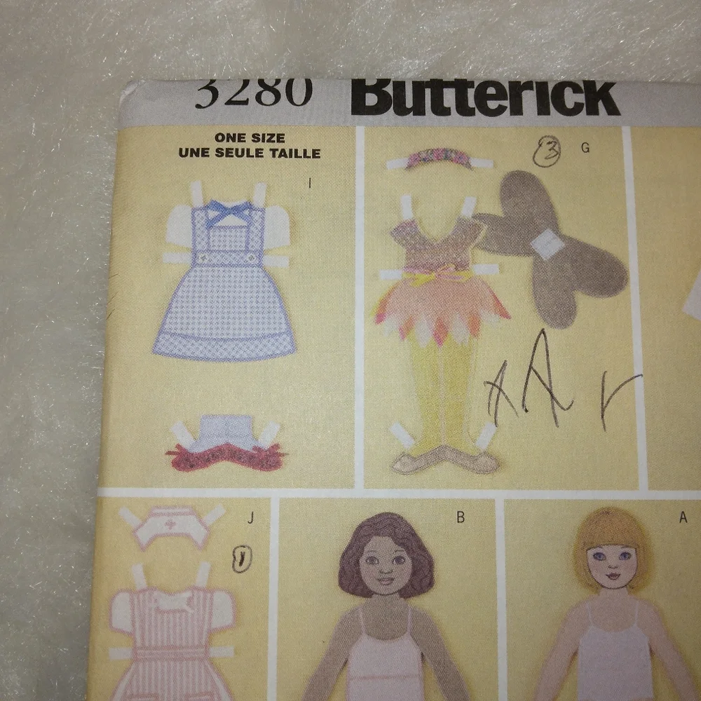 Butterick 3280 Twelve inch fabric 